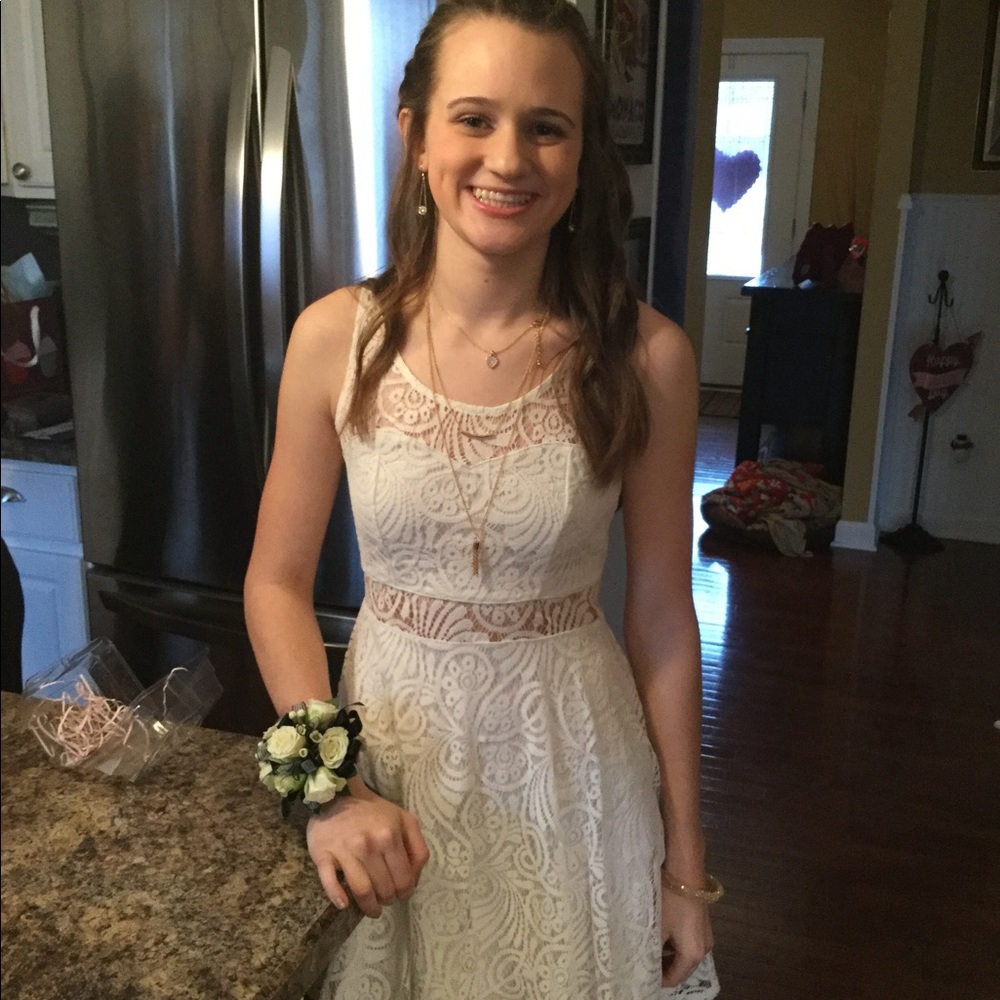 Off white dress